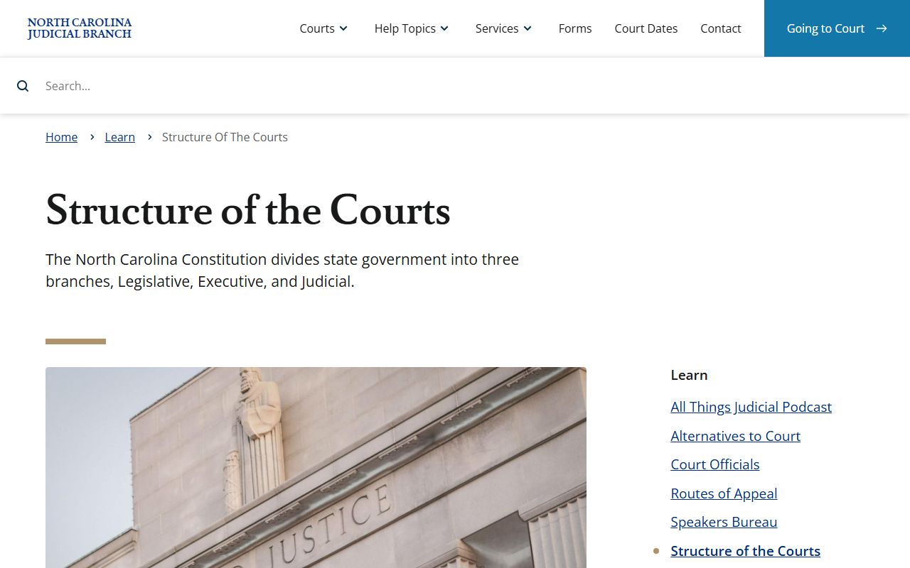 Scotland County court dockets North Carolina court structure