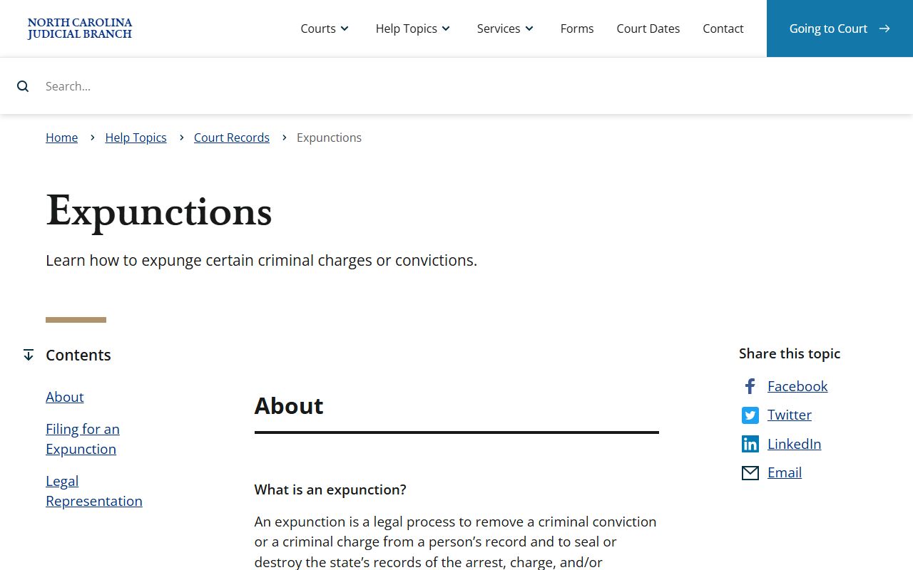 Scotland County criminal court records expunction help topic