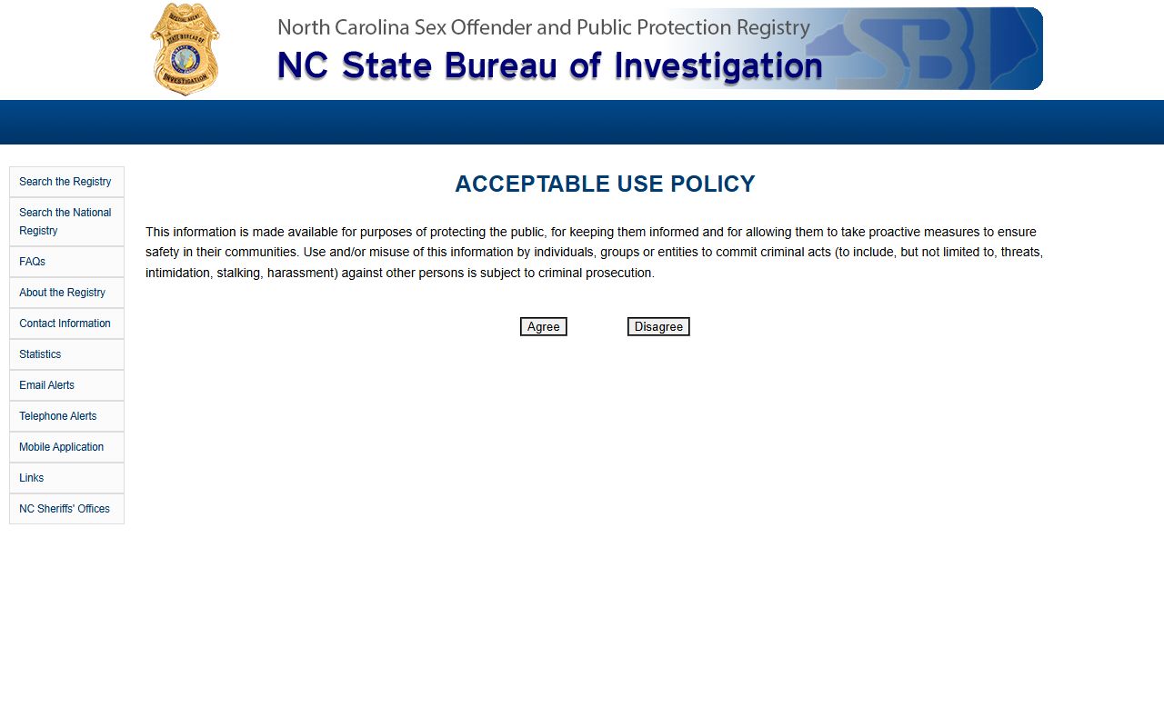 Scotland County criminal court records N.C. sex offender registry