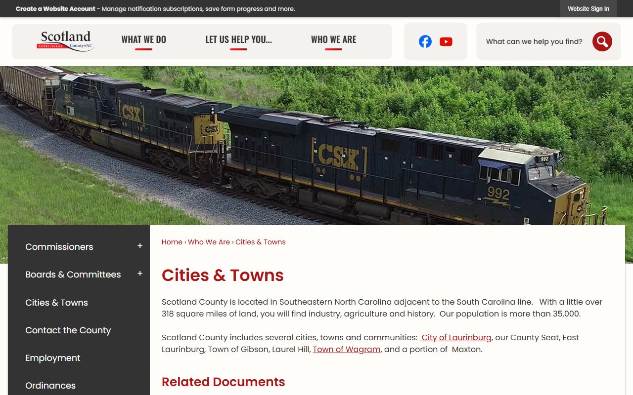 Scotland County court records county communities source